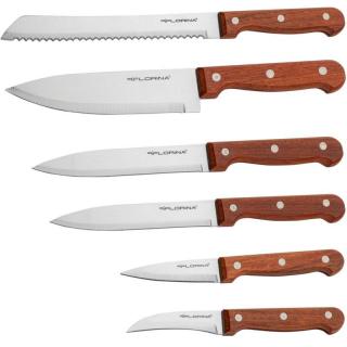Zestaw noży kuchennych Florina Wood 6 szt