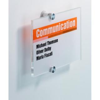 Tabliczka informacyjna 210 X 148 mm DURABLE CRYSTAL SIGN - X07940