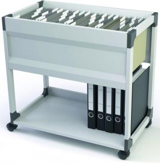 Wózek na teczki zawieszkowe DURABLE SYSTEM FILE TROLLEY 90 - X06005