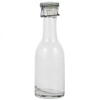 Butelka ze szkła z recyklingu ze szklanym korkiem  1064-00