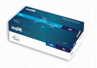 Rękawice easyCare nitrylowe, niebieskie XL (100 szt.)
