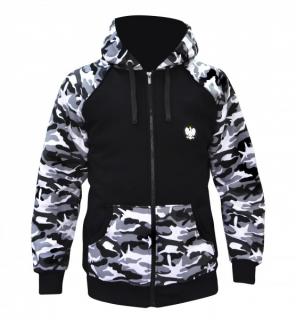 Bluza rozpinana z kapturem "Orzeł" Urban Camo