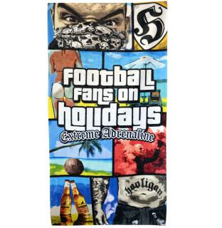 Ręcznik "Football Fans On Holidays!"