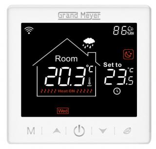Termostat Grand Meyer SN-10 z Wi-Fi biały