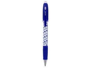 Długopis automatyczny wymazywalny MAGIC niebieski gwiazdki TO-089, TOMA