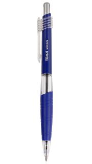 Długopis Medium Automatyczny 816, 1mm, niebieski TO-038 1 2, TOMA