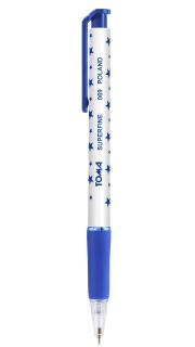 Długopis S-Fine automatyczny niebieski TO-069 1 2, TOMA