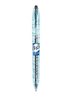 Długopis żelowy B2P czarny automat