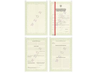 Dyplom ukończenia ogólnokształcącej szkoły baletowej z wyróżnieniem, A3 2 str, ART-II/232-W/3
