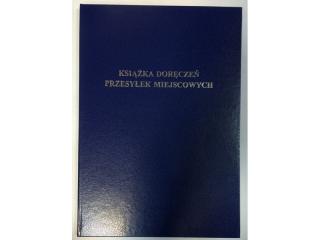 Książka doręczeń przesyłek miejscowych, A4, 96 stron, układ pionowy, WKT-140/2012