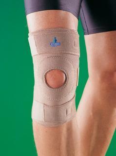 OPPO 1024 Orteza kolana z silikonowym wzmocnieniem rzepki.