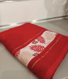 Ręcznik Bamboo Czerwony