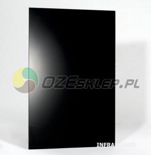Panel grzewczy na podczerwień czarne szkło 600W 60x90cm INFRAPOWER Oryginał