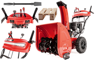 CEDRUS SB61E+ Odśnieżarka spalinowa kołowa 2-stopniowa 61cm silnik Loncin LC170FDS model 2024