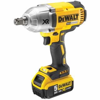 DCF899P2-QW Akumulatorowy klucz udarowy 1/2" 2 X 5Ah DEWALT