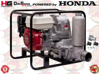 SMD80HX Pompa spalinowa szlamowa przeponowa DAISHIN z silnikiem HONDA GX160 240 l/min 1,5 ATM 3" + GRATIS* SMD 80 HX 5 lat gwarancji