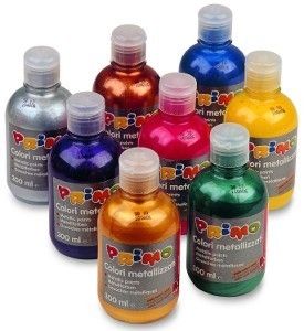 Farby metalizujące w butelce 300 ml.