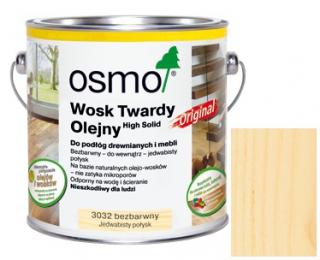 OSMO 3032 0,125L Wosk Twardy Jedwabisty Połysk próbka