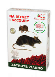 ABC zatrute ziarno na myszy i szczury 250g