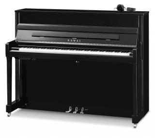 pianino Kawai K 200 czarny połysk + chrom + system ATX4