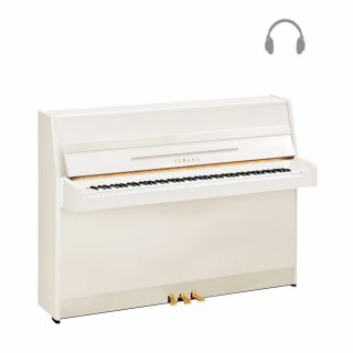 pianino Yamaha B1 PWH biały połysk + system Silent SC3