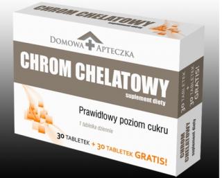CHROM CHELATOWY COMPLEX 30TABL. + 30TABL.