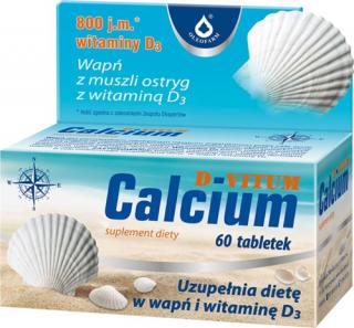 D-VITUM CALCIUM  60 tabl. wit. D3 i wapń