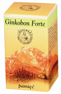 Ginkobon Forte 30 kaps.  PAMIĘĆ
