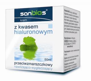 KREM Z KWASEM HIALURONOWYM 50ml PRZECIWZMARSZCZKOWY