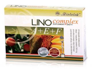 LINOCOMPLEX A+E+F 60kps OLEJ LNIANY i WITAMINY