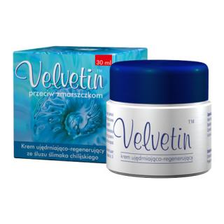 Velvetin 30ml Krem przeciwzmarszczkowy ze śluzu ślimaka