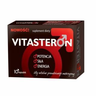 VITASTERON 10 KAPS. POTENCJA SIŁA ENERGIA