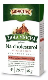 Zioła Mnicha na cholesterol - ekspresowa 20TBx2g