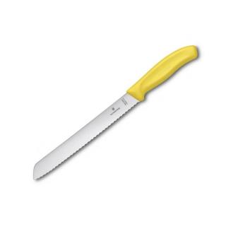 Nóż do chleba Victorinox 6.8636.21L8B żółty