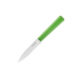Nóż Opinel Essentiels Serrated Paring Green 002354
