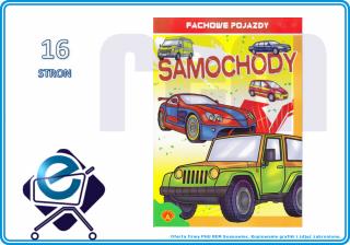 KOLOROWANKA FACHOWE POJAZDY - SAMOCHODY +4L