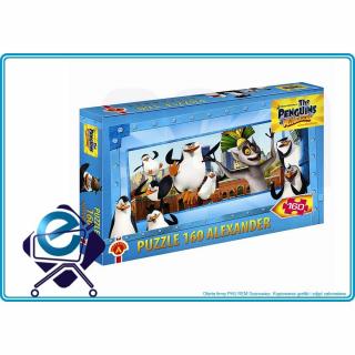 Puzzle 160 - JULIAN i Pingwiny z Madagaskaru +6L