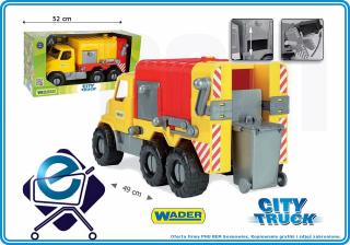WADER 32600 City Truck sprzątanie - ŚMIECIARKA +3L