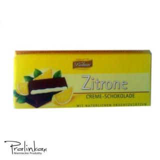 Creme-schokolade Zitronen 100 g Czekolada z nadzieniem cytrynowym