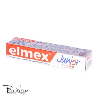 Elmex Junior Pasta do zębów dla dzieci 6-12 lat