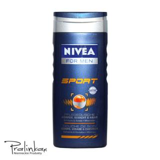 NIVEA FOR MEN SPORT żel pod prysznic 250 ml