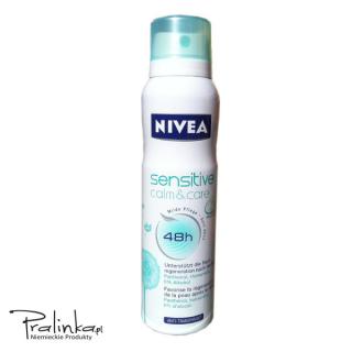 Nivea Sensitive  Pure 48 h - antyperspirant w sprayu 150 ml