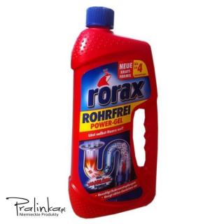 Rorax Rohrfrei Powergel - Udrażnianie kanalizacji 1 l
