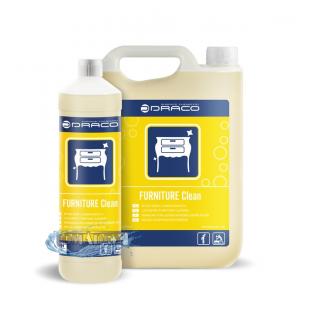 Draco FURNITURE Clean 5l - mycie i pielęgnacja mebli Draco - koncentrat do mycia do mebli lakierowanych