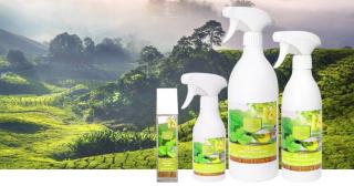 KALA Chanti 1000ml  - odświeżacz powietrza dezynfekujący w sprayu / zielona herbata z gruszką Olejek zapachowy - odświeżacz powietrza / koncentrat