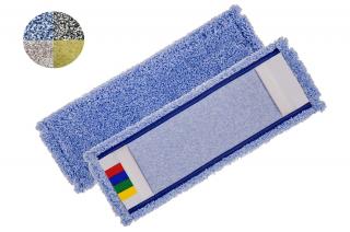 Mop płaski 40cm MIKROFIBRA Diolen InterTom, niebieski / kieszeń Mop MIKROFIBRA LUX color 40 cm