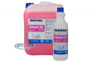Royal ROKASAT żel 10l - sanitariaty Koncentrat do czyszczenia saniatriatów - silnie kwaśny