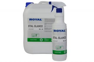Royal STAL GLANCE 5l  - do stali k.o Preparat do czyszczenia i pielęgnacji powierzchni ze stali nierdzewnej