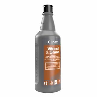 Clinex WoodShine 1L emulsja samonabłyszczająca i pielęgnująca do podłóg