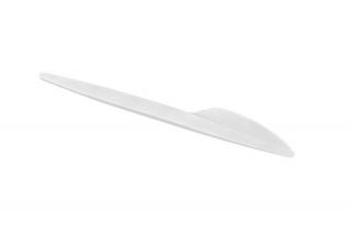 Nóż jednorazowy biały opakowanie 100 sztuk